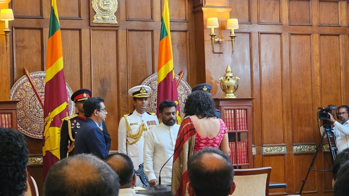 Breaking: Harini Amarasuriya Takes Oaths as Prime Minister