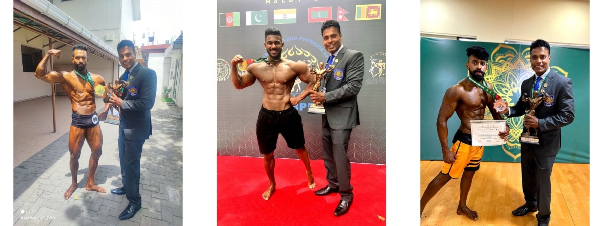 Team Sri Lanka Shines at South Asian Bodybuilding Championship in Maldives
