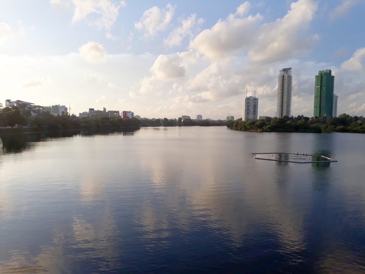 CEA Investigates Reasons For &quot;Mysterious&quot; Oil Slick Floating In Diyawanna Lake Near Buthgamuwa Bridge - Rajagiriya