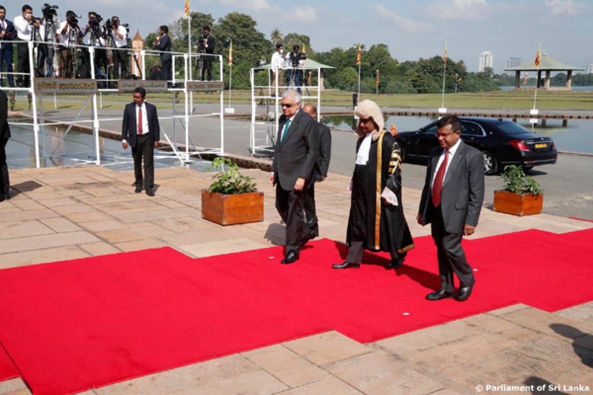 President Ranil Wickremesinghe to Open Fifth Session of Ninth Parliament Today