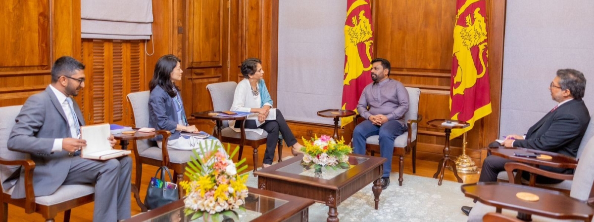 UN Envoy Meets Sri Lankan President to Discuss Development Support