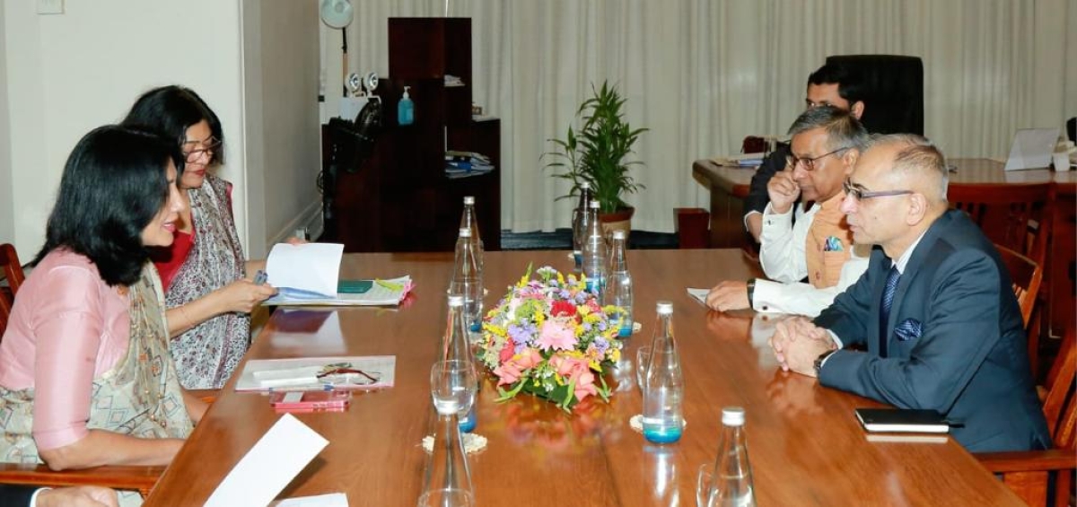 Foreign Ministry Secretary Meets Indian Counterpart: Sri Lanka and India Strengthen Bilateral Ties Through High-Level Diplomatic Meeting