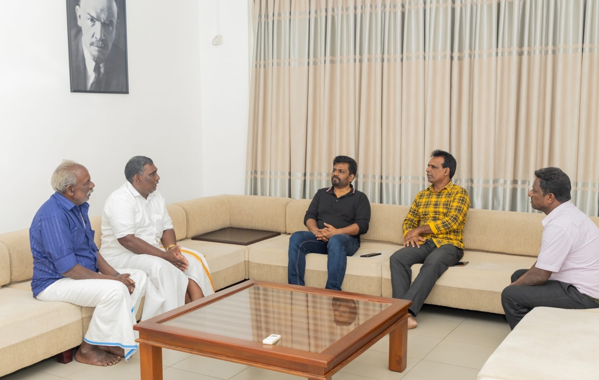 NPP Leader Anura Dissanayake Holds Talks with Villagers in 150-Day Battle Against Illegal Limestone Mining in Kilinochchi