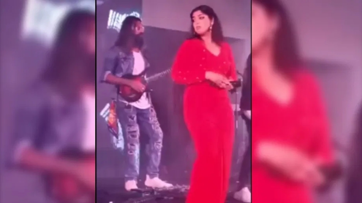 [VIDEO] LED Wall Collapse Injures Guitarist During Sri Lankan Community Musical Show in Israel: Singer Raini Charuka Unharmed