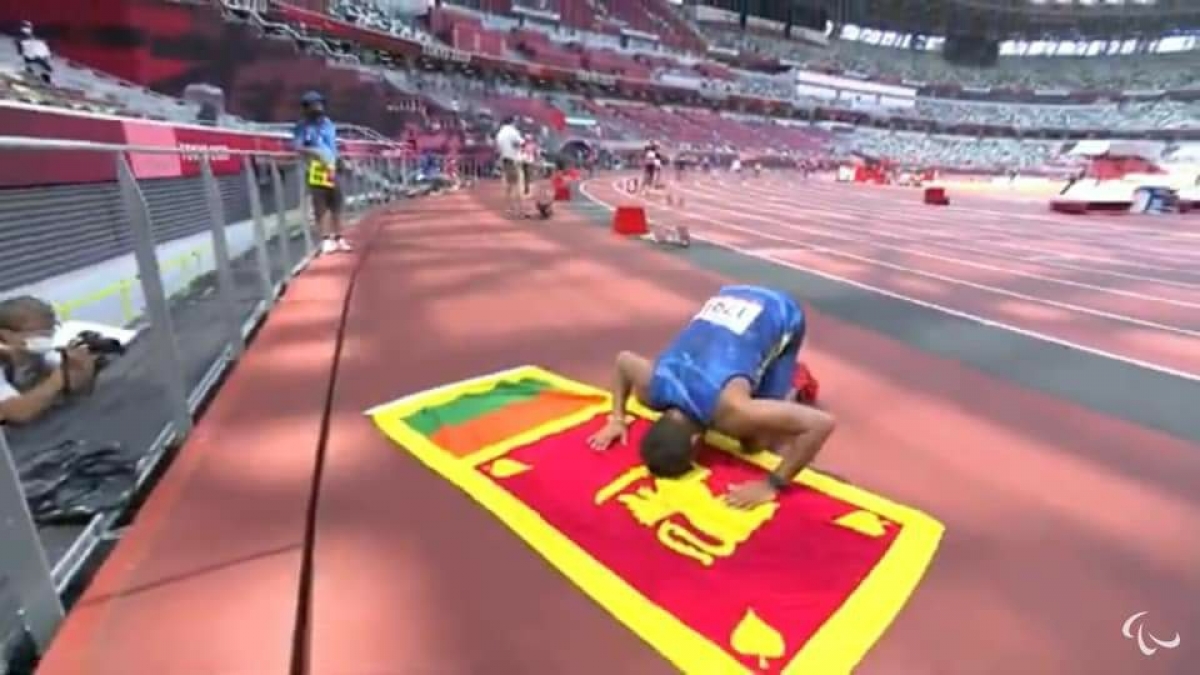 Dinesh Priyantha Becomes First Sri Lankan To Win Gold At Paralympics: Also Sets New World Record