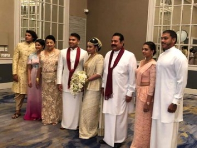 Parliamentarian Namal Rajapaksa Ties The Knot With Limini Weerasinghe At A Grand Wedding Attended By Friends And Family