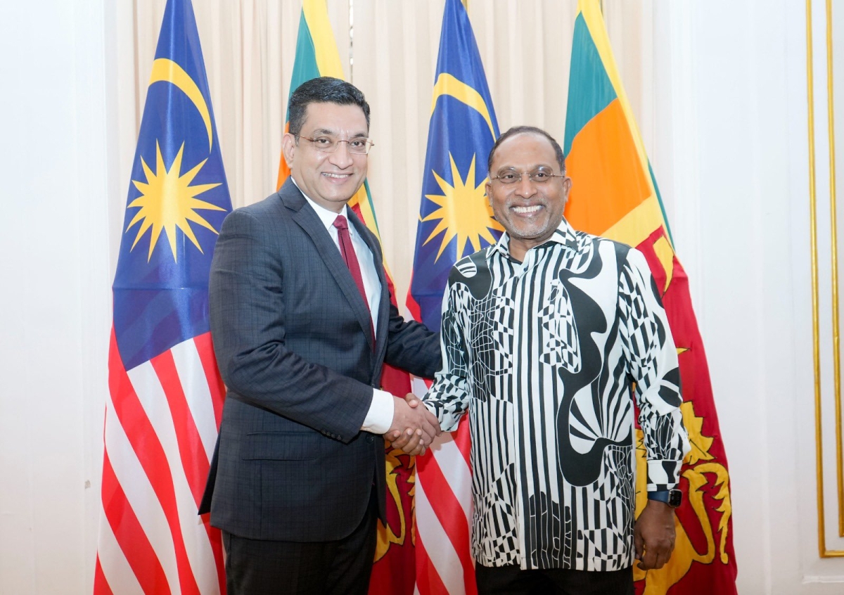 Foreign Ministers of Sri Lanka and Malaysia Discuss Bilateral Relations and Regional Cooperation