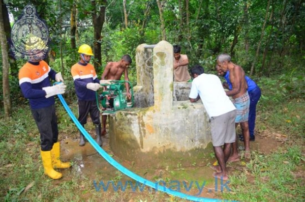 Navy Troops Begin Post-Disaster Relief Efforts: More Than 250 Wells Cleaned In Several Areas