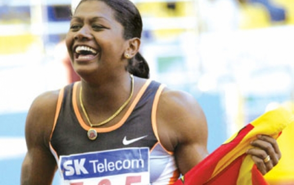 Former Athlete Susanthika Jayasinghe And Her Two Children Test Positive For COVID19