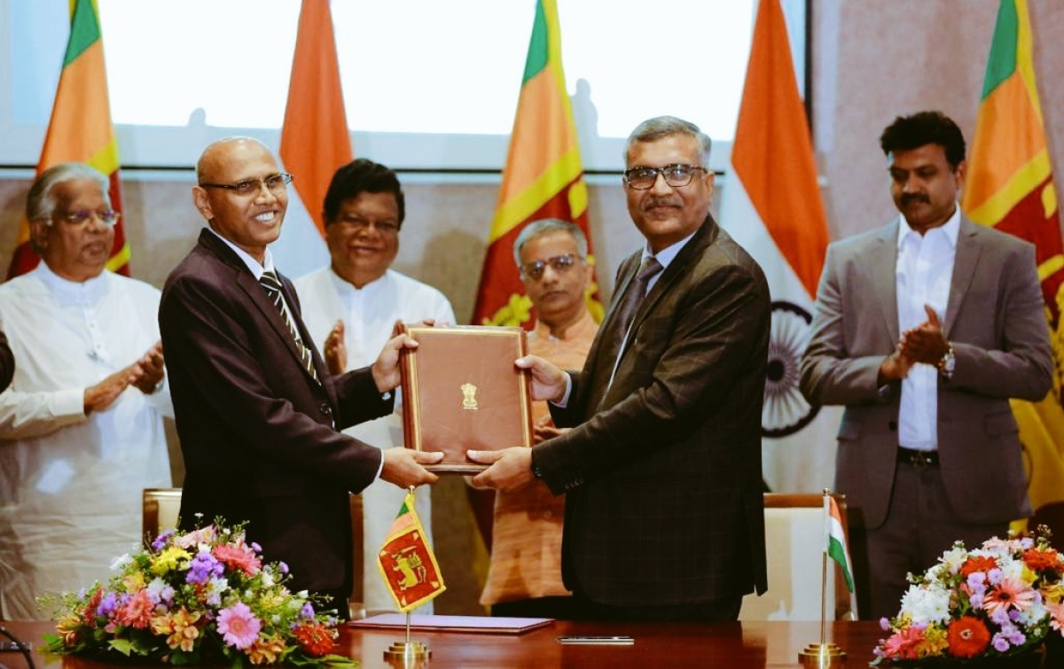 Contract Signed to Boost Rail Connectivity between Maho - Anuradhapura Under Indian Credit Line: USD 14.90 Million Signalling System Project Launched