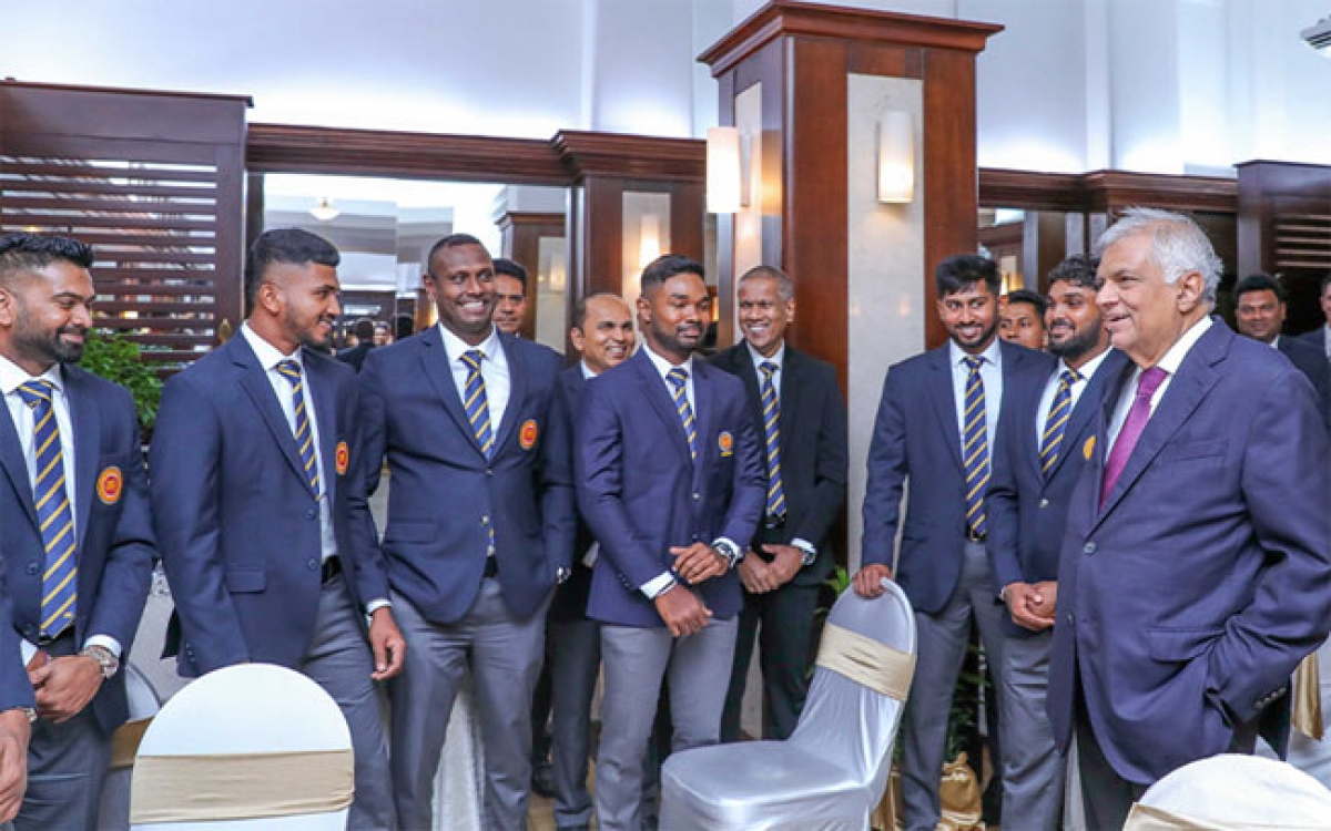 President Extends Best Wishes to Sri Lankan Cricket Team and Celebrates Rugby Triumph