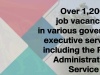 Over 1,200 Vacancies in Several Government Executive Services 